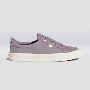 OCA LOW Cariuma Low Top Płócienne Wegański Damskie Szare | 023LVYXQA