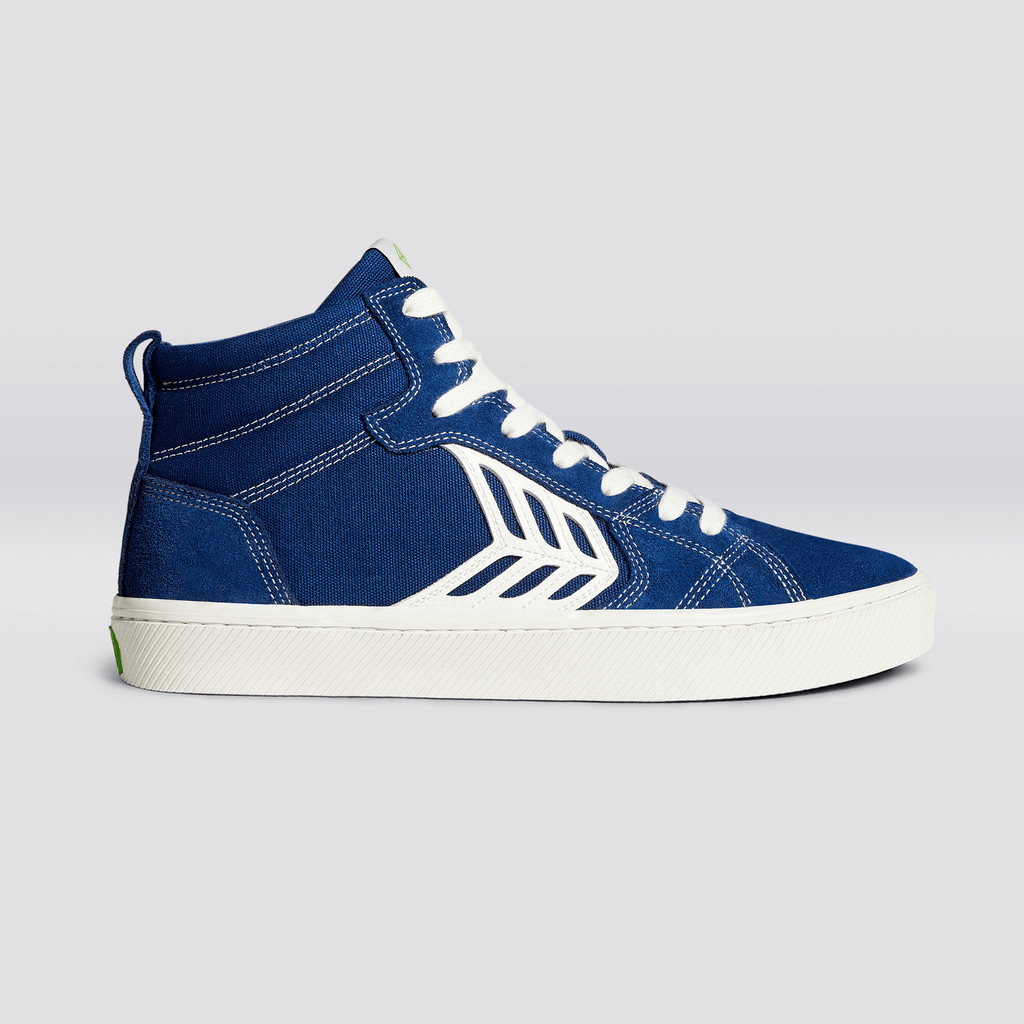 CATIBA PRO Cariuma High Top Canvas Męskie Niebieskie | 912MYUHVZ